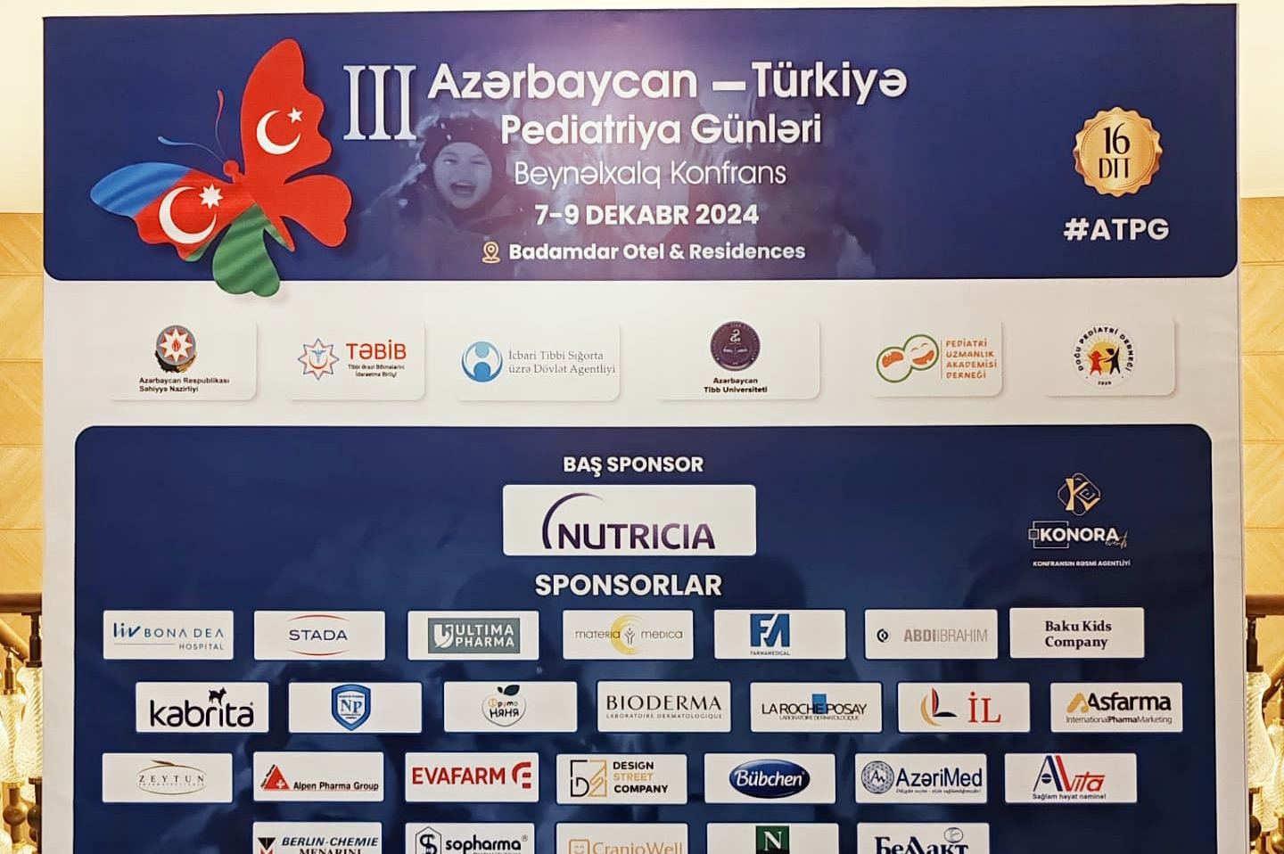 III Azərbaycan - Türkiyə Pediatriya günləri Beynəlxalq Konfransın